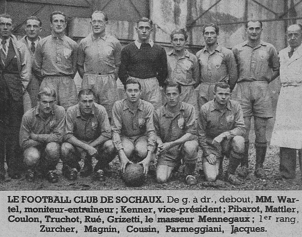 FC Sochaux Valentigney en 1944