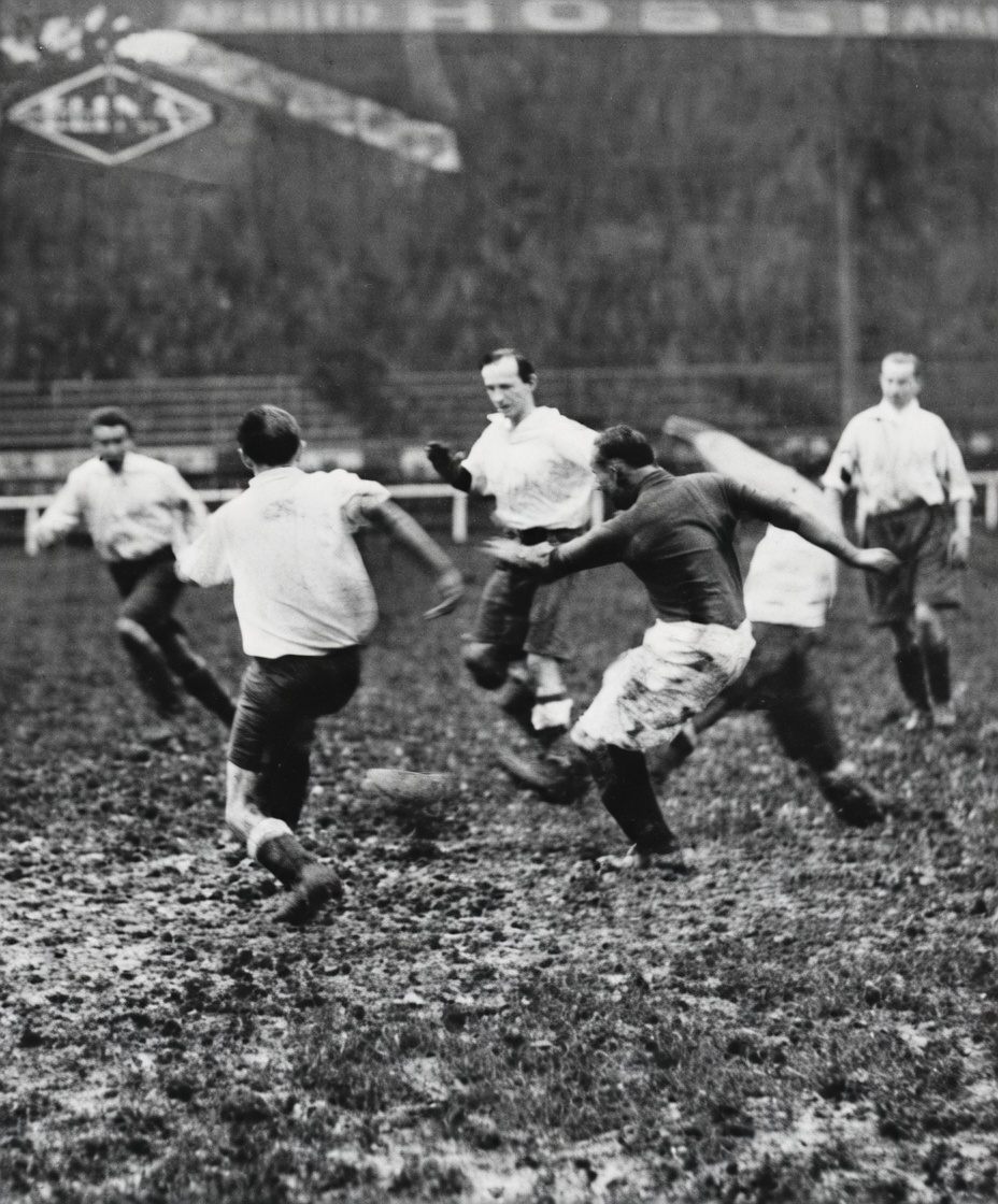 Coupe Sochaux 1931. Match du 02 Novembre 1930. Tir de Maschinot