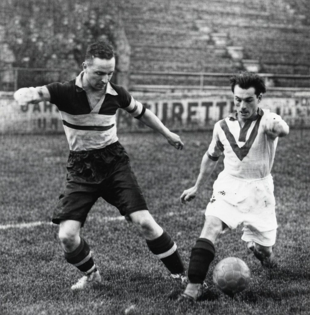 RC Roubaix FC Sochaux 3 4 coupe Sochaux 13 Avril 1931 Henri De James à la lutte