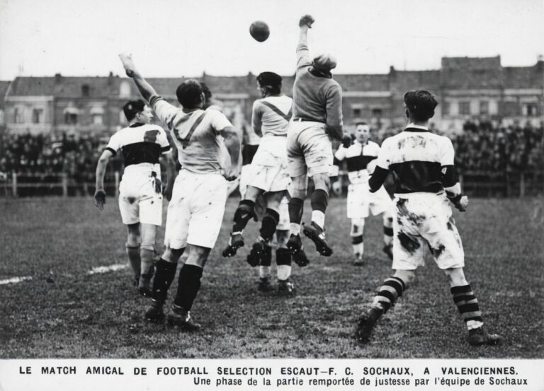 Séléction de l'Escaut Vs Sochaux du 09 Février 1932