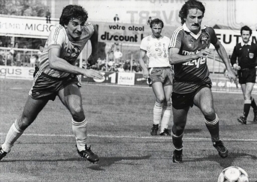 Romain Zandona Coupe des Alpes 1981 Neuchatel Sochaux 1981 07 11
