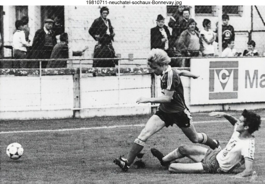 Jacky Bonnevay Coupe des Alpes 1981 Neuchatel Sochaux 1981 07 11