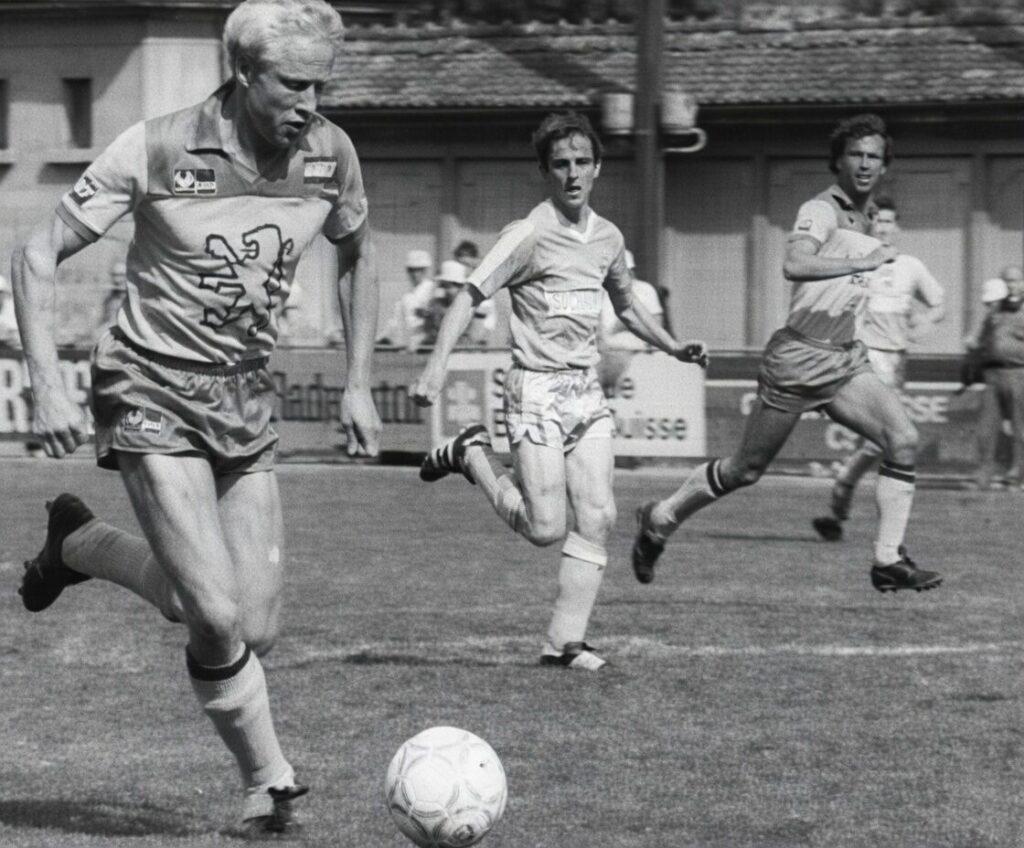 Henrik Agerbeck Coupe des Alpes 1985 La chaux de fonds sochaux 1985 06 29