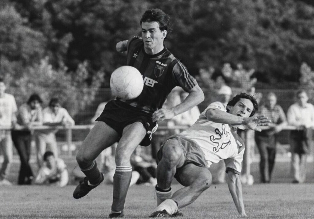 Jacky Colin Coupe des Alpes 1985 Neuchatel Sochaux 1985 07 09