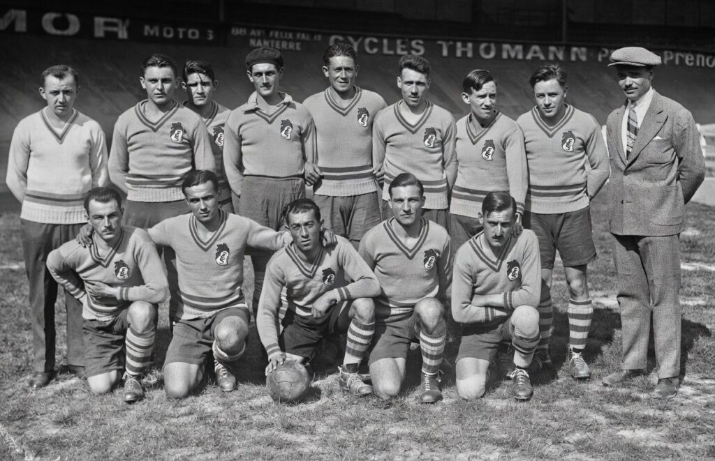 08 Septembre 1929 à Paris, Stade Buffalo, victoire 6 à 3 du FC Sochaux contre le Stade Français