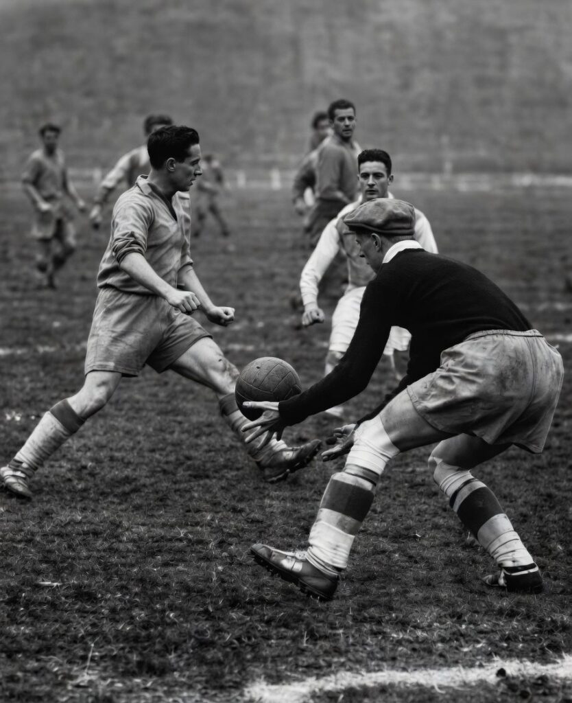 Max Lehmann lors de red star sochaux 0 1 de Novembre 1937