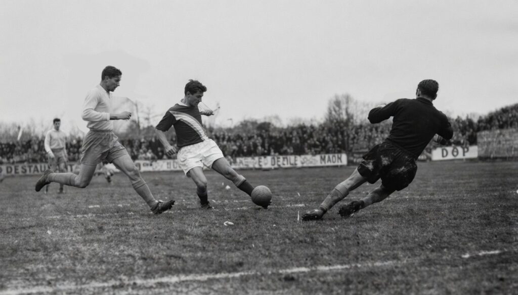 AS Troyes FC Sochaux du 30 Janvier 1955 Journée 20 Championnat France D1