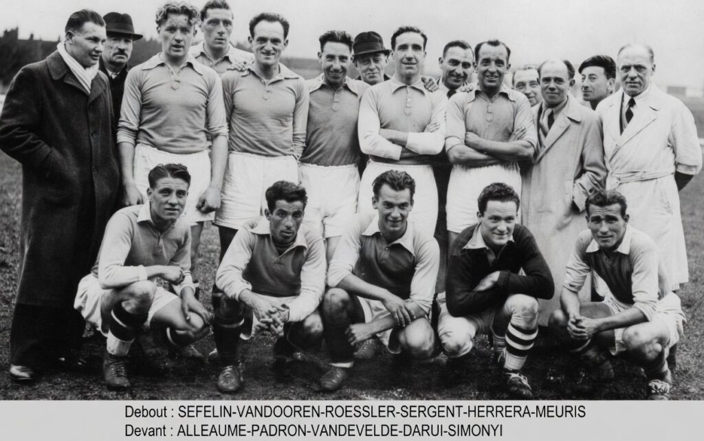 RED STAR OLYMPIQUE 1940 1941 avec José Padron