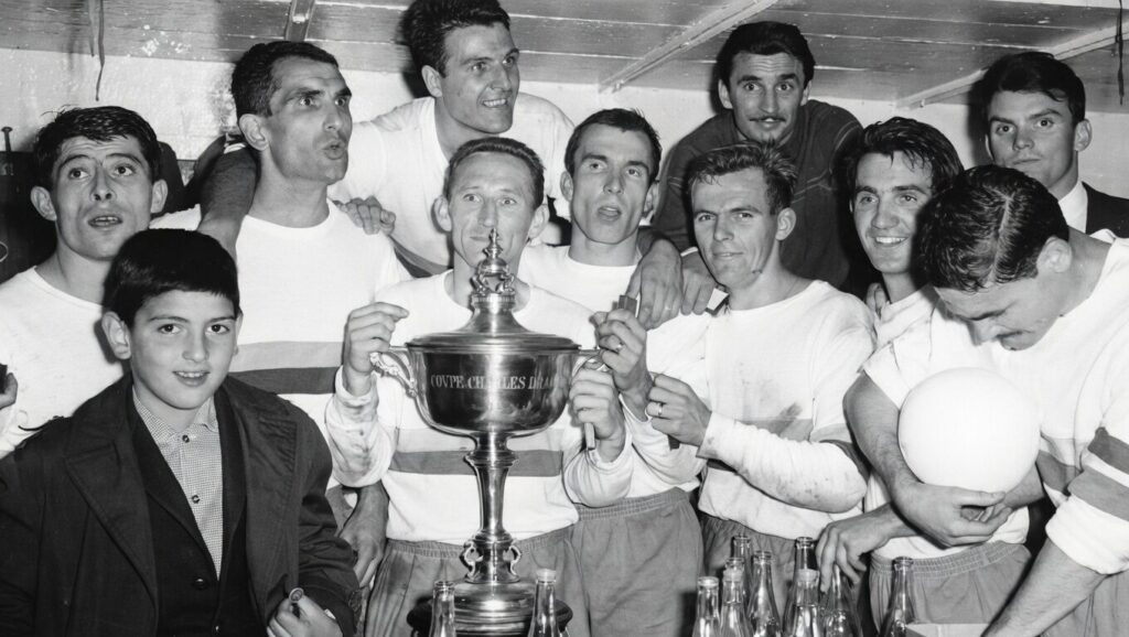 FC Sochaux Montbéliard vainqueur de la Coupe Drago 1963