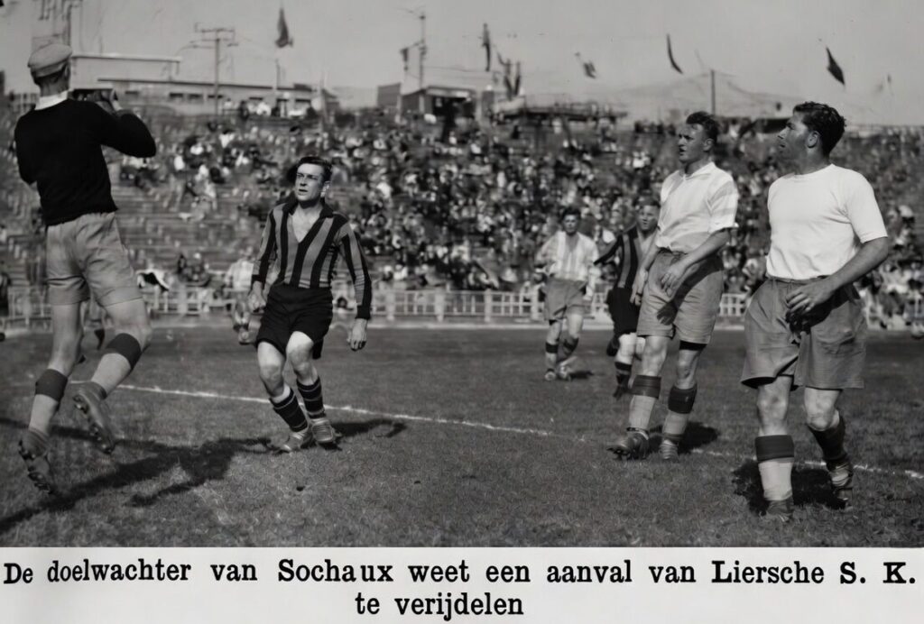 Photo Lierse Sochaux Tournoi de l'Exposition Universelle de Bruxelles 1935