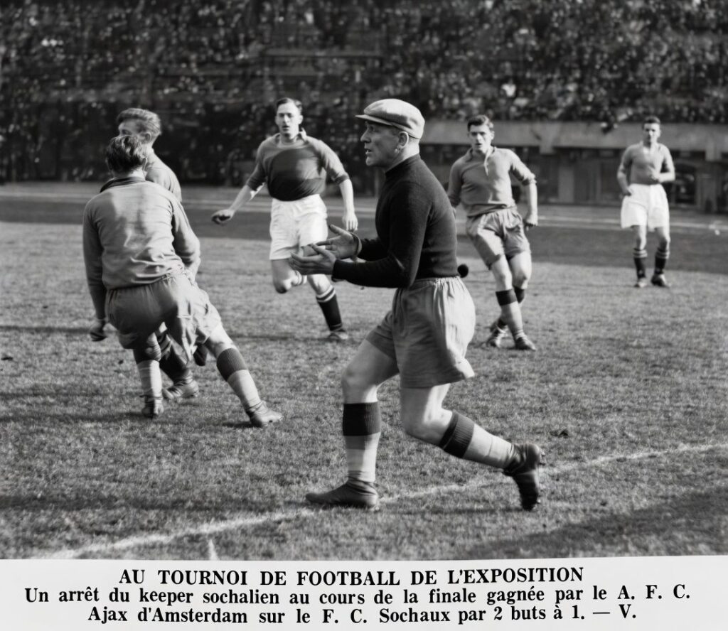 photo Ajax Sochaux Tournoi de l'Exposition Universelle de Bruxelles 1935