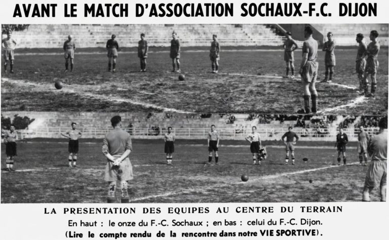 Dijon Vs Sochaux du 21 Septembre 1941