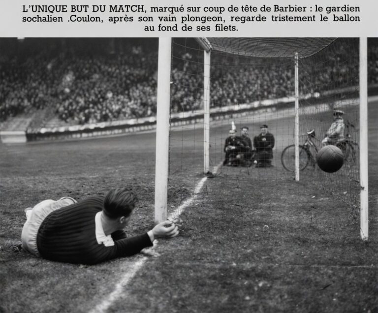 Coulon lors de RC Paris Vs Sochaux du 07 Novembre 1942