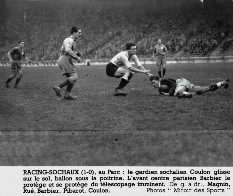 RC Paris Vs Sochaux du 07 Novembre 1942