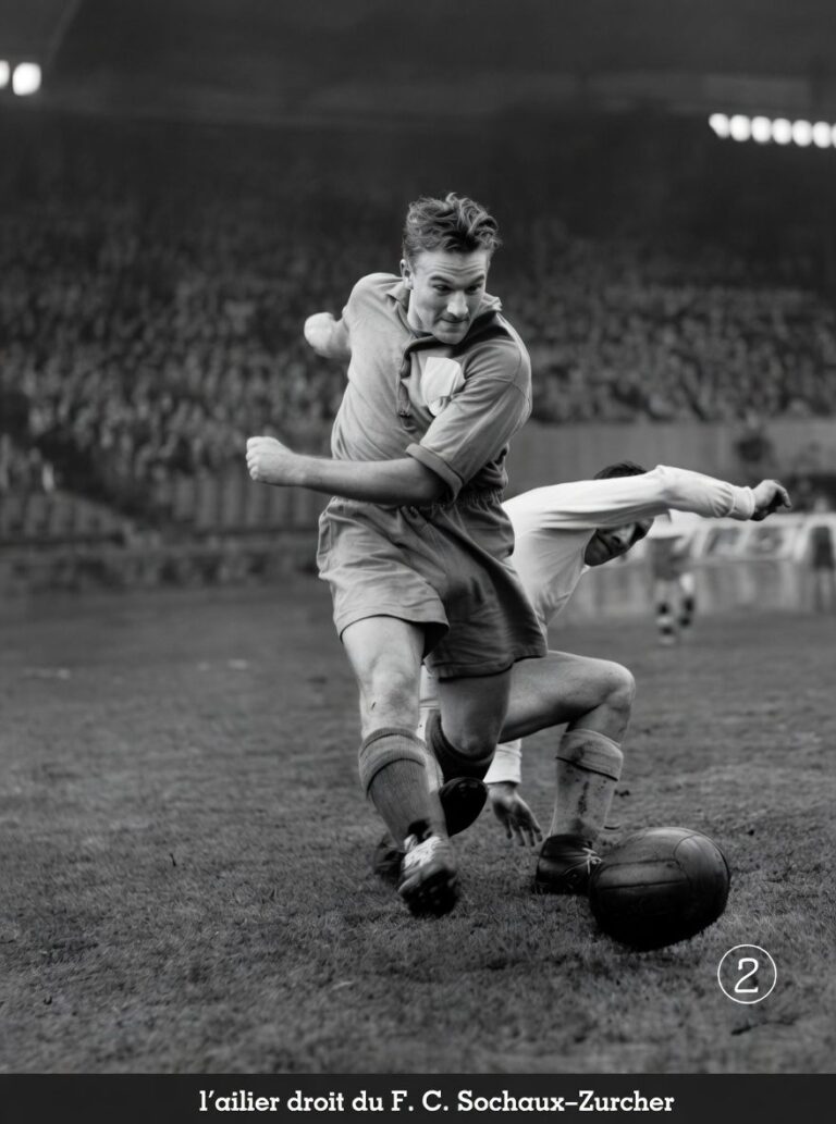 Zurcher lors de RC Paris Vs Sochaux du 07 Novembre 1942