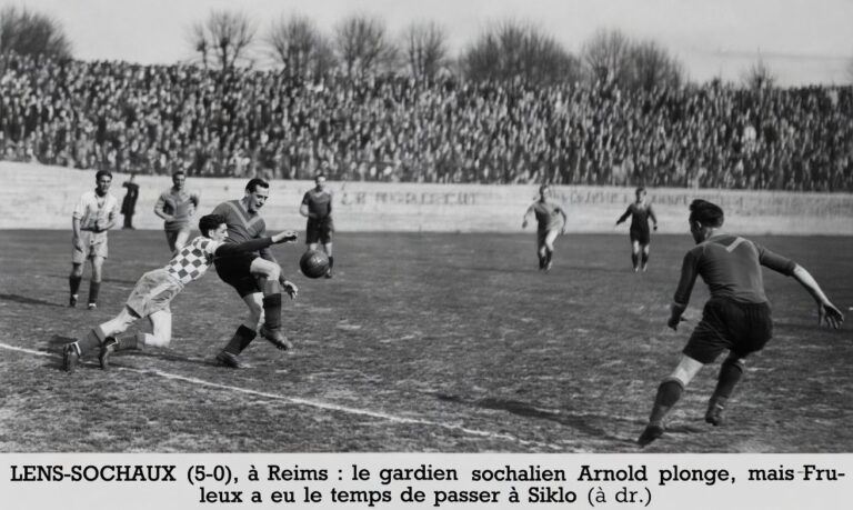 Coulon lors de RC Lens Vs Sochaux du 07 Mars 1943