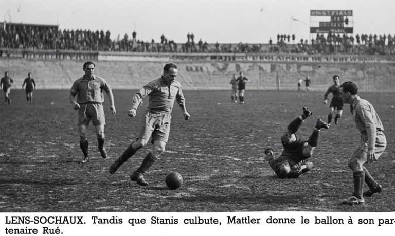 Mattler lors de RC Lens Vs Sochaux du 07 Mars 1943