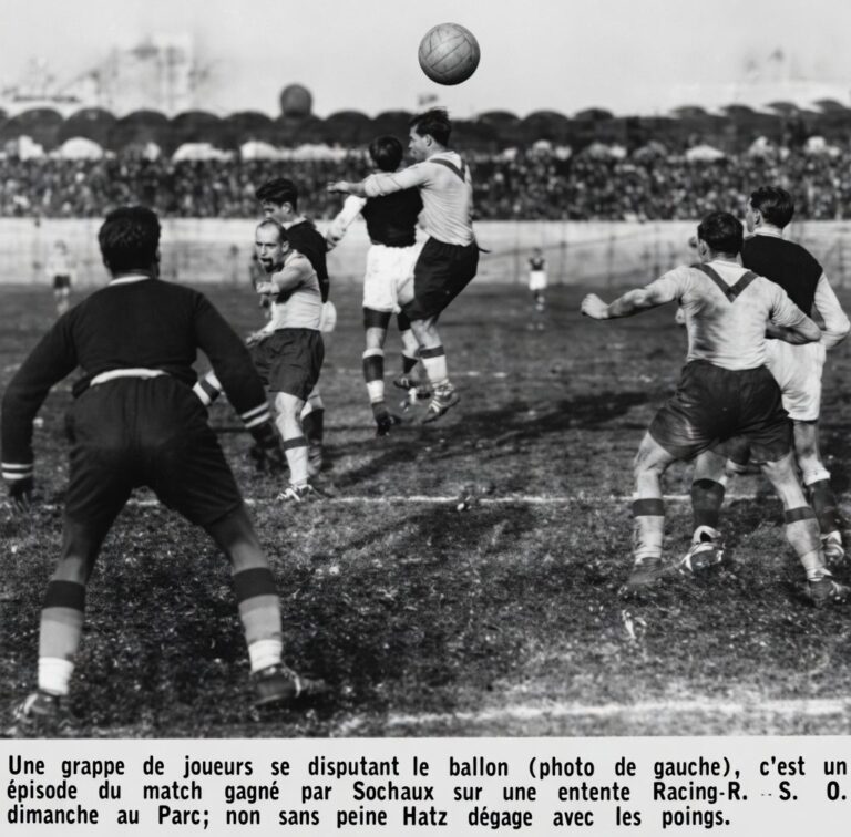 Entente Racing/Red Star Vs Sochaux du 24 Janvier 1943